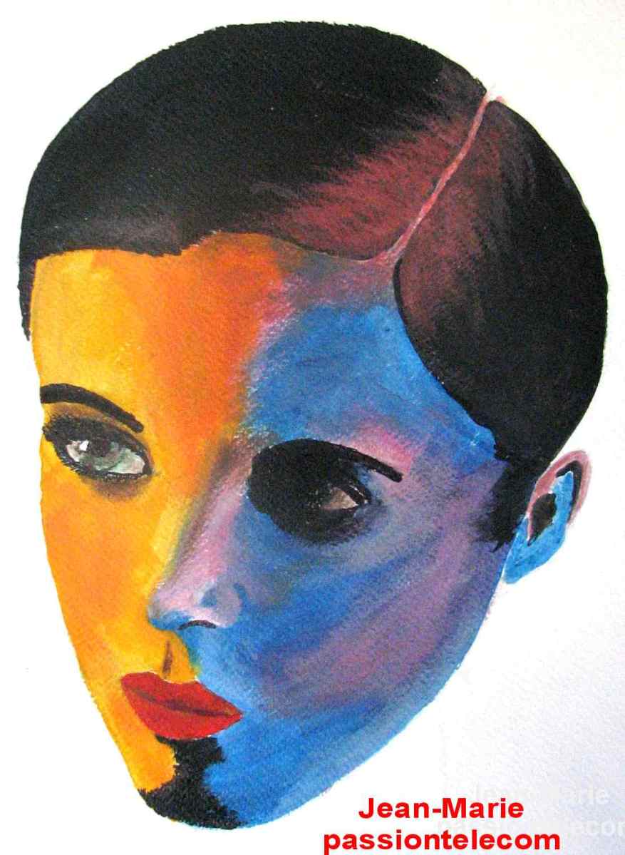 solarisation acrylique