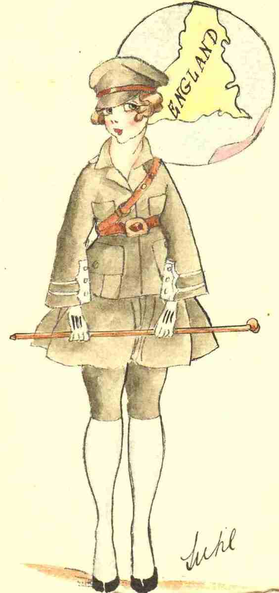 Pinup pour poilu de WW1